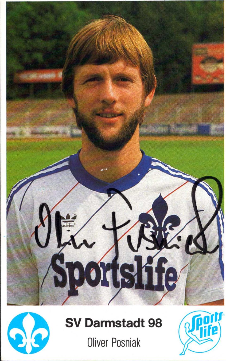 Posniak, Oliver Autogrammkarte m. Unterschrift_4 P Stadtkultur